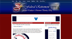 Desktop Screenshot of fedretire.net
