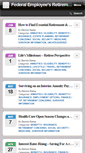 Mobile Screenshot of fedretire.net